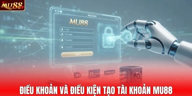 Điều khoản và điều kiện tạo tài khoản MU88