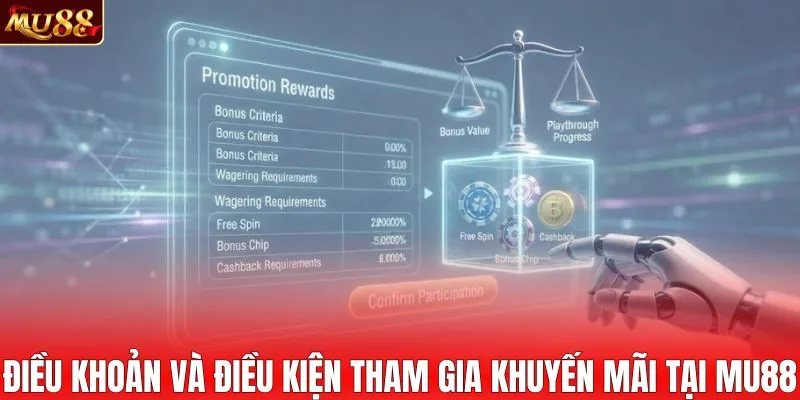 Điều khoản và điều kiện tham gia khuyến mãi tại MU88