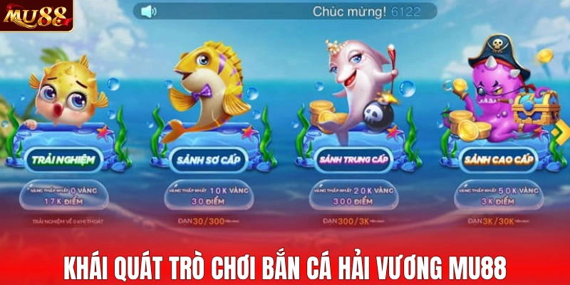 Khái quát trò chơi bắn cá hải vương MU88